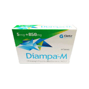 Diampa M 5mg 850mg Tablets