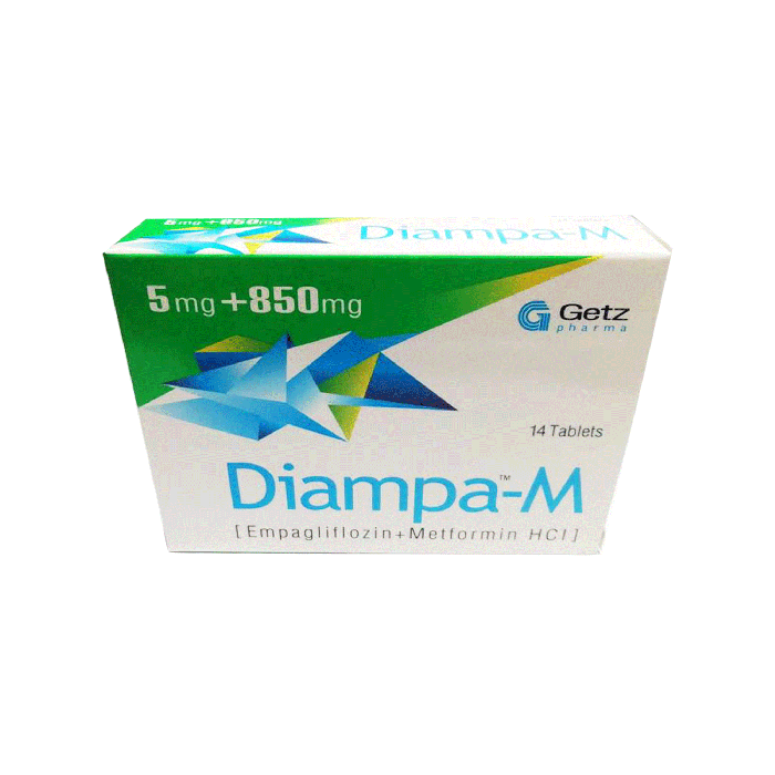 Diampa M 5mg 850mg Tablets