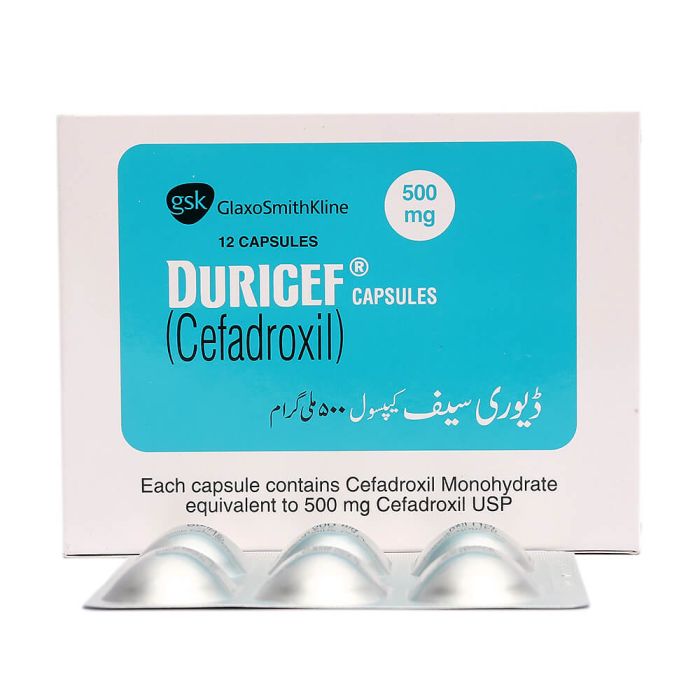 Duricef 500mg Capsules