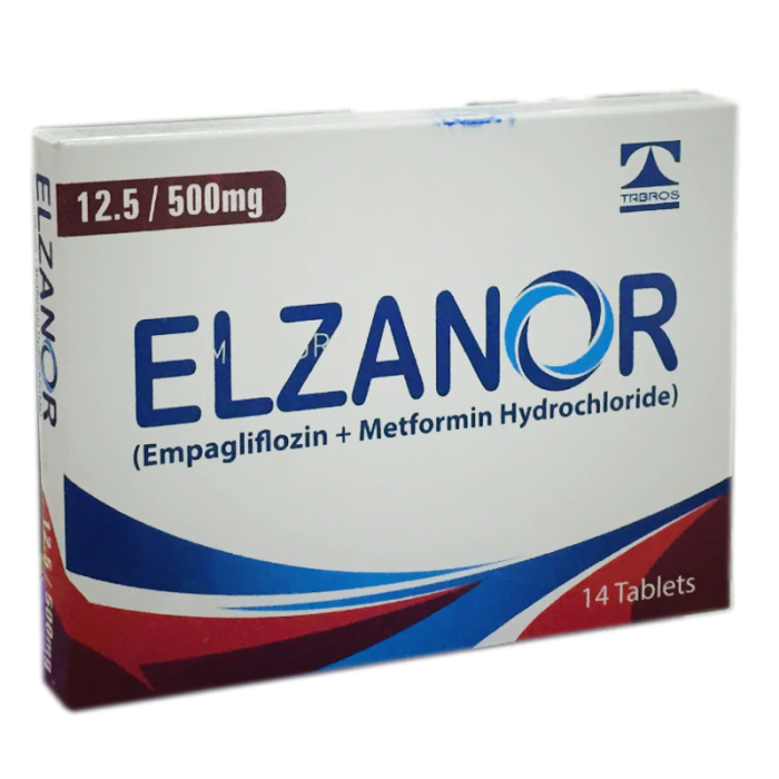Elzanor 12.5 500 Tablets
