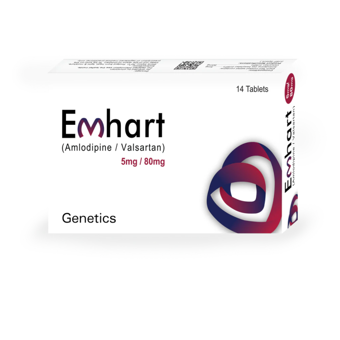 Emhart 5mg 80mg Tablets