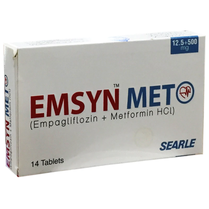 Emsyn Met 12.5mg 500mg Tablets