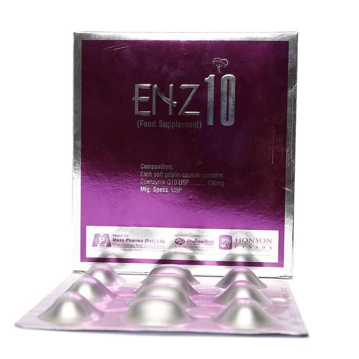 Enz Q 10 100mg Capsules