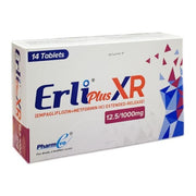 Erli Plus Xr 12.5 1000mg Tablets