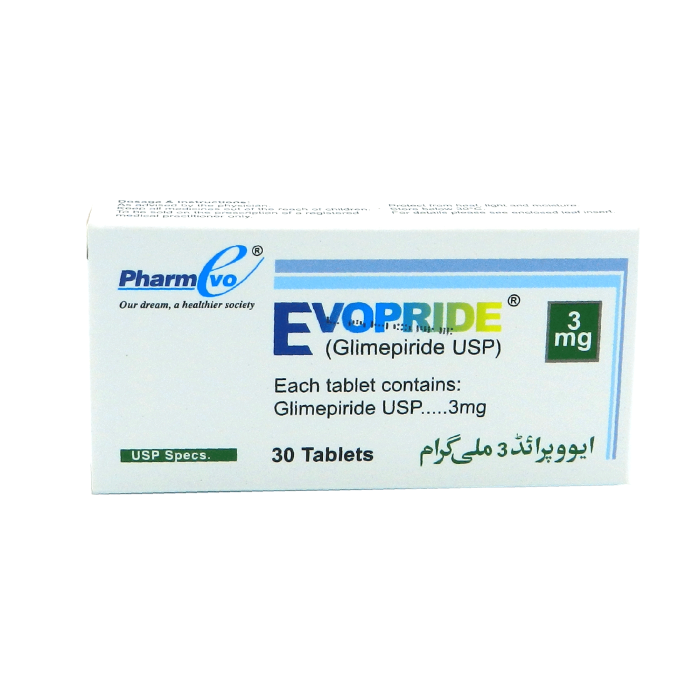 Evopride 3mg Tablets