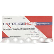 Exforge Hct 5mg 160 25 Mg Tablets