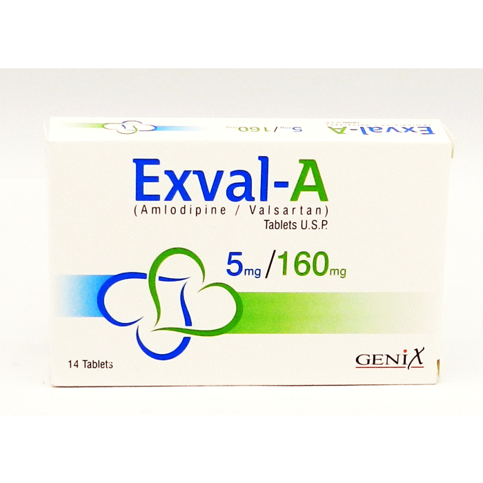 Exval A 5mg 160mg Tablets