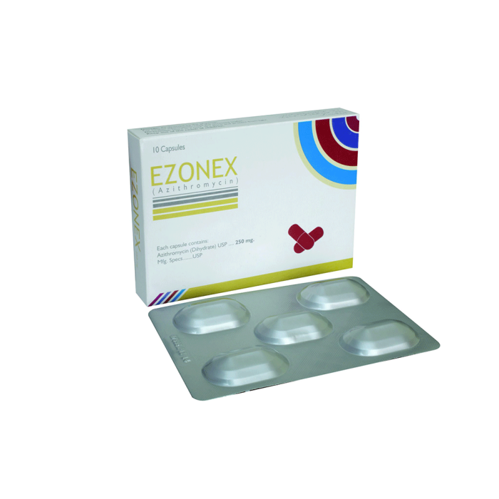 Ezonex 250mg Capsules