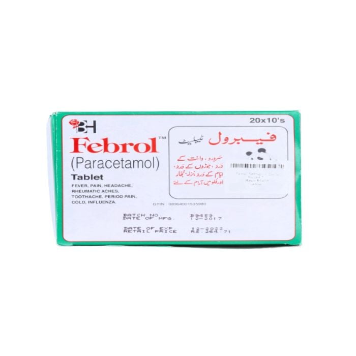 Febrol 500mg Tablets