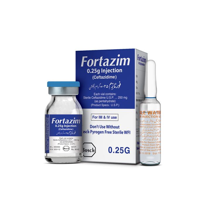 Fortazim 0.25 Inj