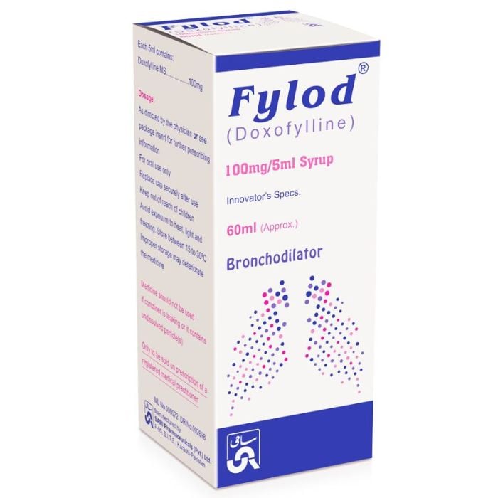 Fylod Syp 100mg 5ml 60ml