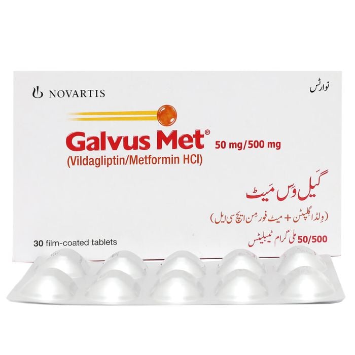 Galvus Met 50mg 500mg Tablets