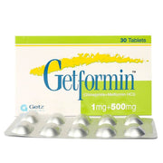 Getformin 1mg 500mg Tablets