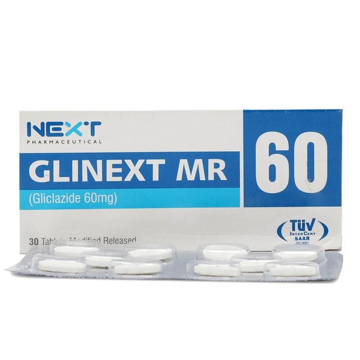 Glinext Mr 60mg Tablets