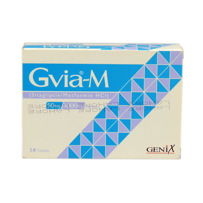 Gvia M 50 1000mg Tablets