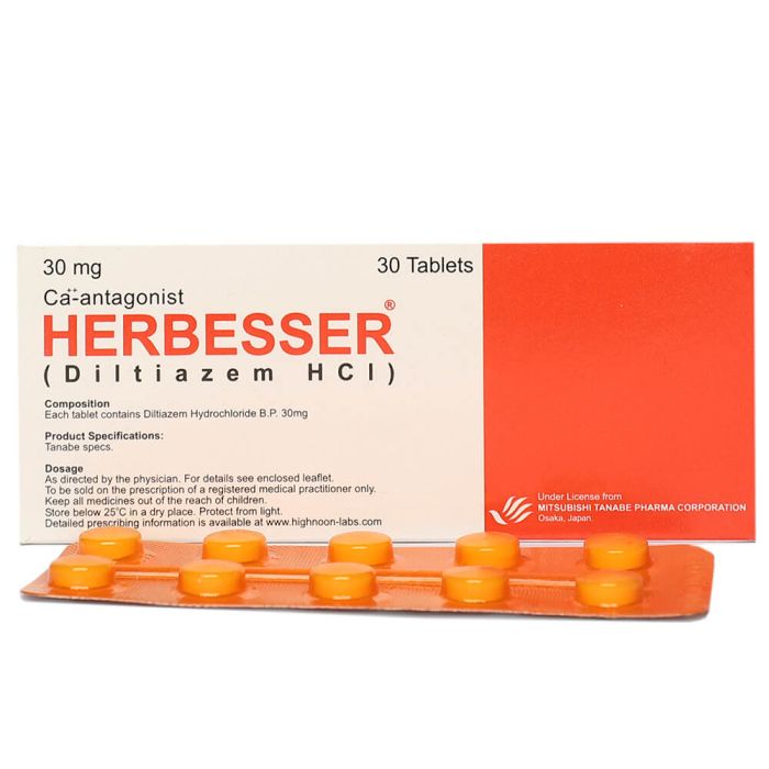 Herbesser 30mg Tablets