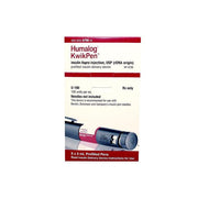 Humalog Kwikpen 100uml 3ml