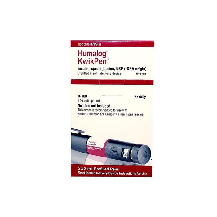 Humalog Kwikpen 100uml 3ml