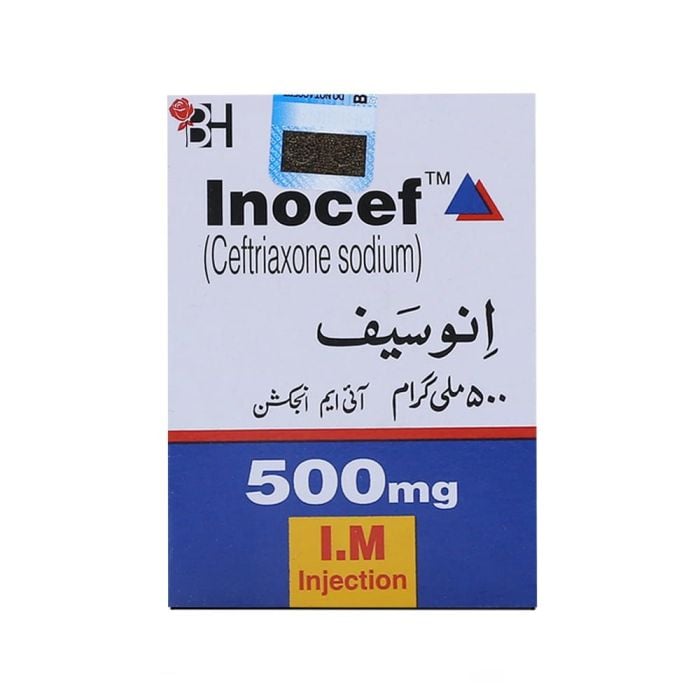 Inocef 500mg Im Inj