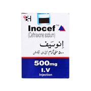 Inocef 500mg Iv