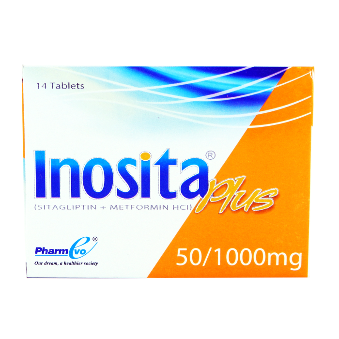 Inosita Plus Xr 50mg 1000mg Tablets 14s