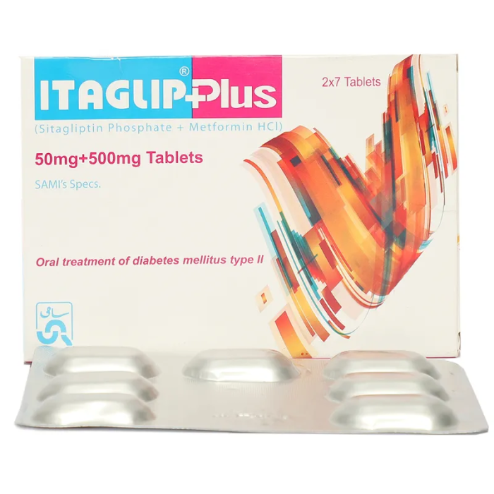 Itaglip Plus 50 500mg Tablets