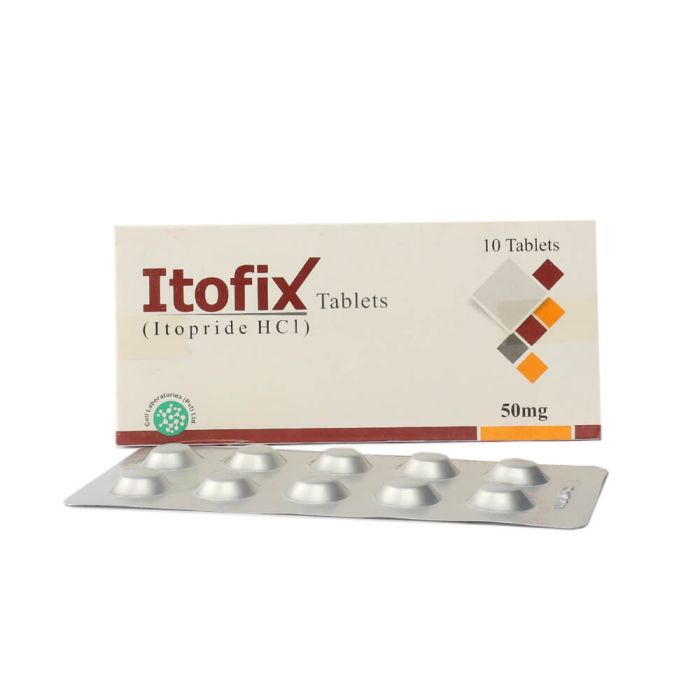 Itofix 50 Mg Tablets 10s