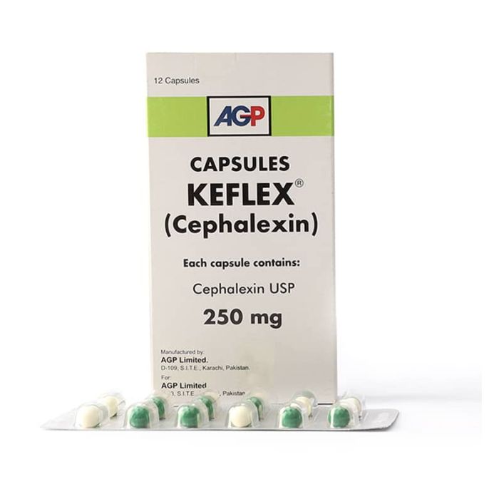 Keflex 250mg Capsules