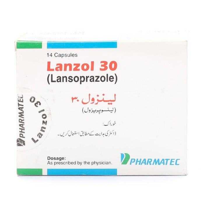 Lanzol 30mg Capsules