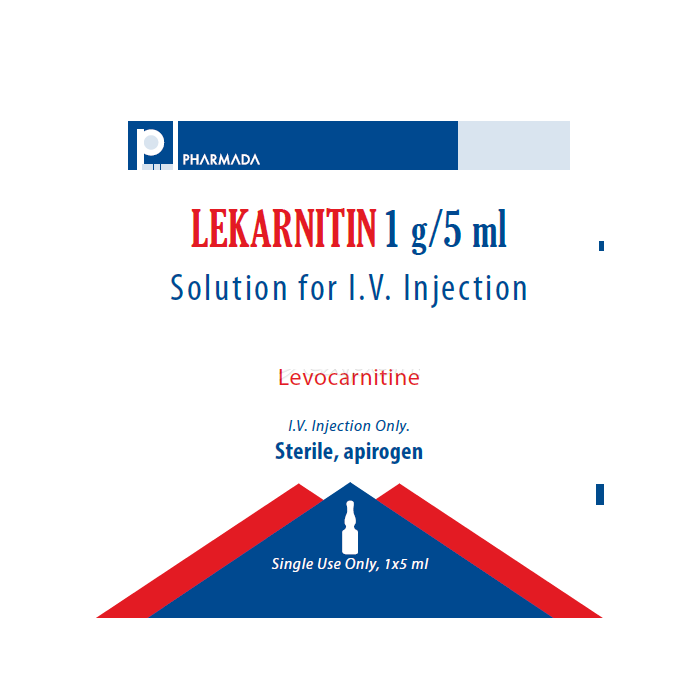 Lekarnitin 1g 5ml Inj 5s