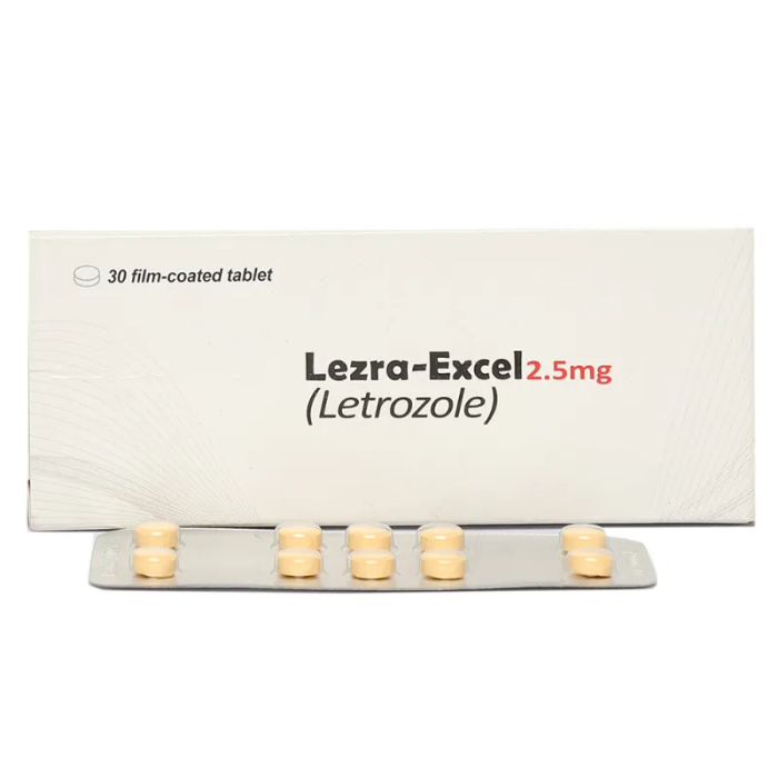 Lezra Excel 2.5mg Tablets