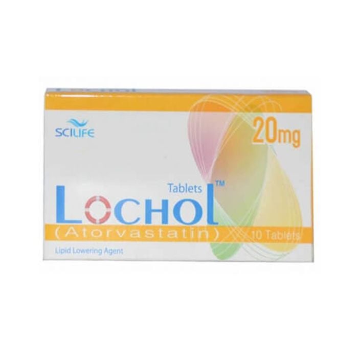 Lochol 20mg Tablets.