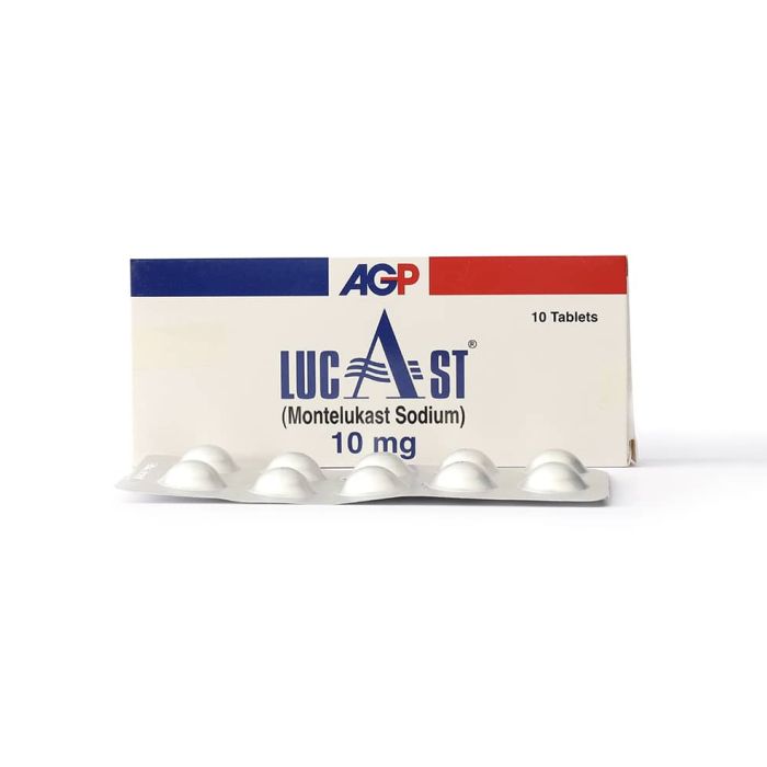 Lucast 10mg Tablets
