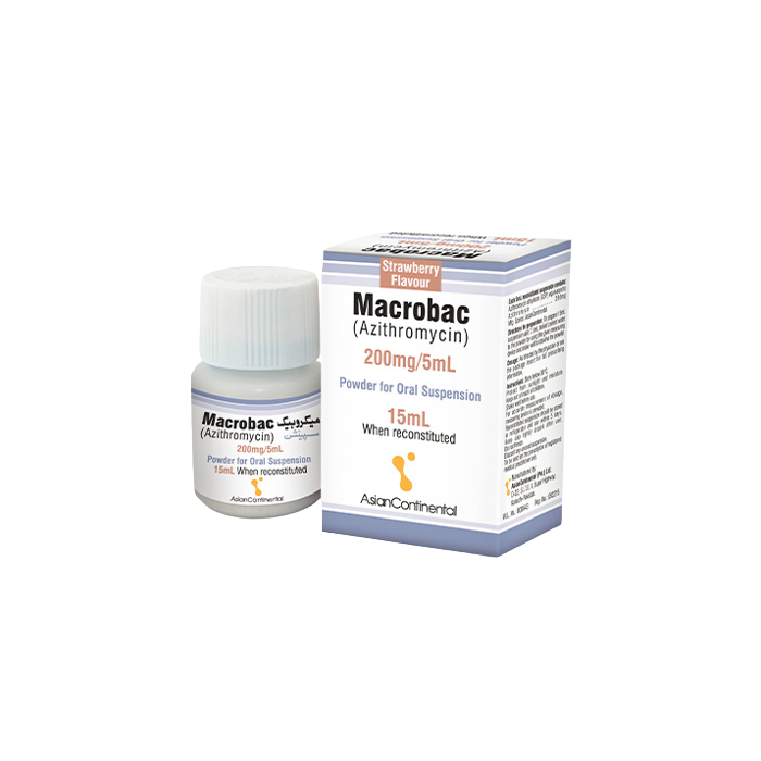 Macrobac 200mg 5ml Syp 15ml