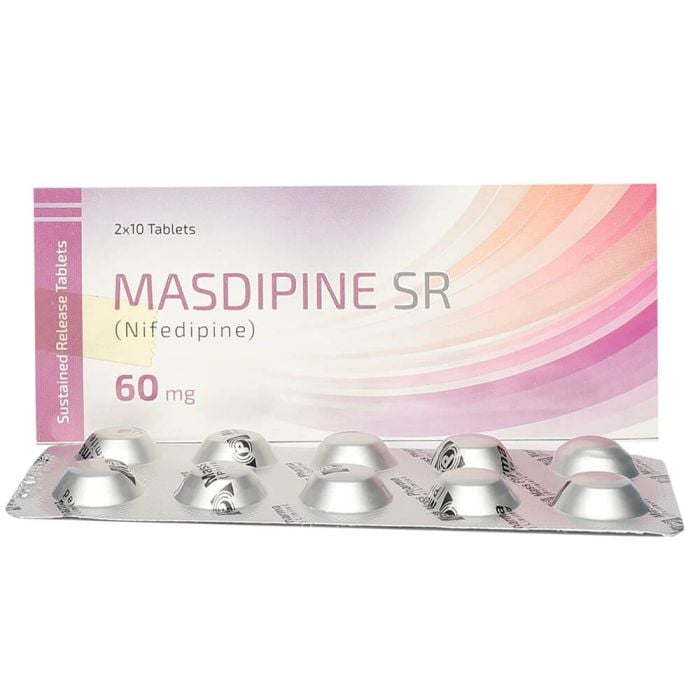 Masdipine Sr 60mg Tablets