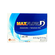 Maxflow D 0.5mg 0.4mg Capsules