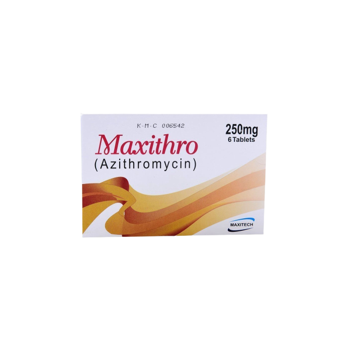 Maxithro 250mg Tablets 6s