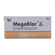 Megaklar 250mg Tablets