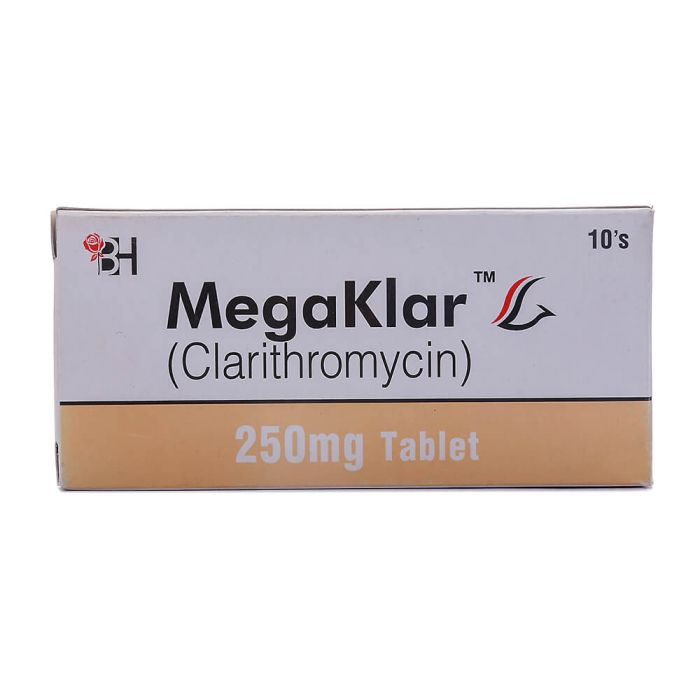 Megaklar 250mg Tablets