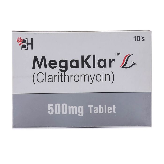 Megaklar 500mg Tablets