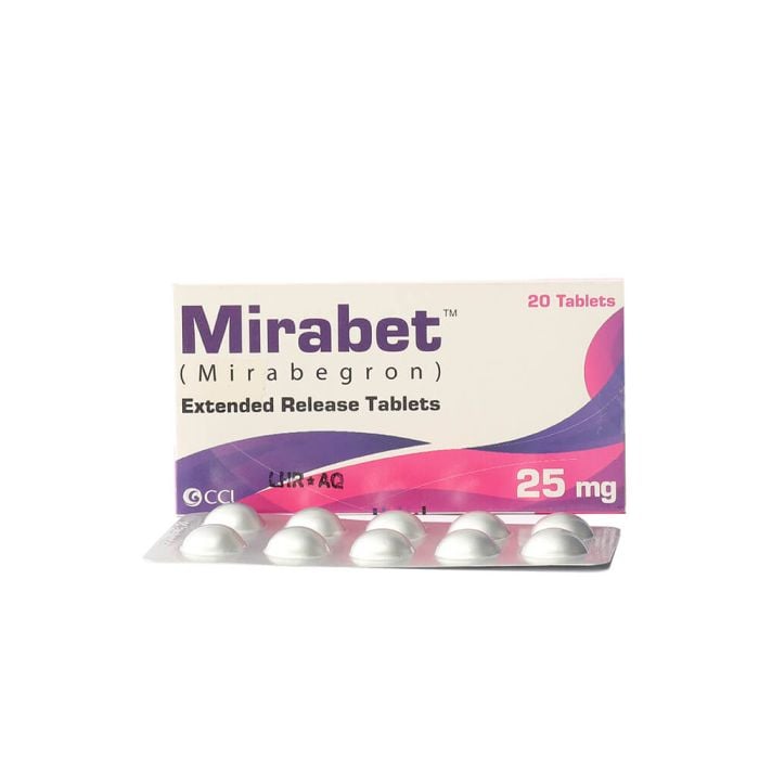 Mirabet 25mg Tablets