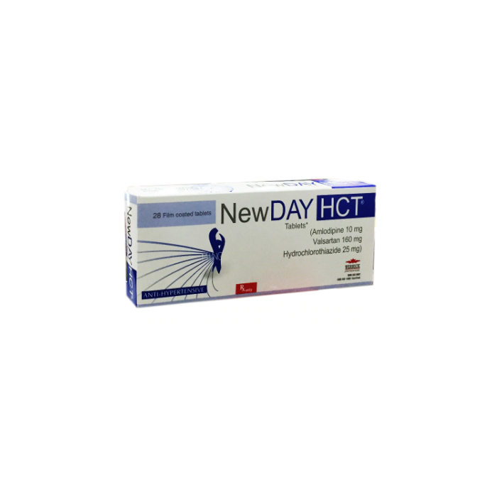 New Day Hct 10mg 160mg 25mg Tablets