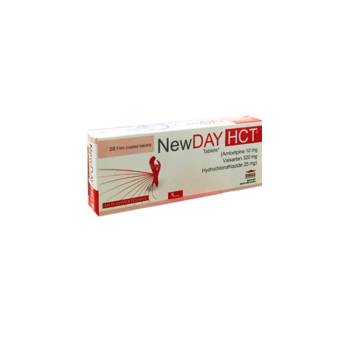 New Day Hct 10mg 320mg 25mg Tablets