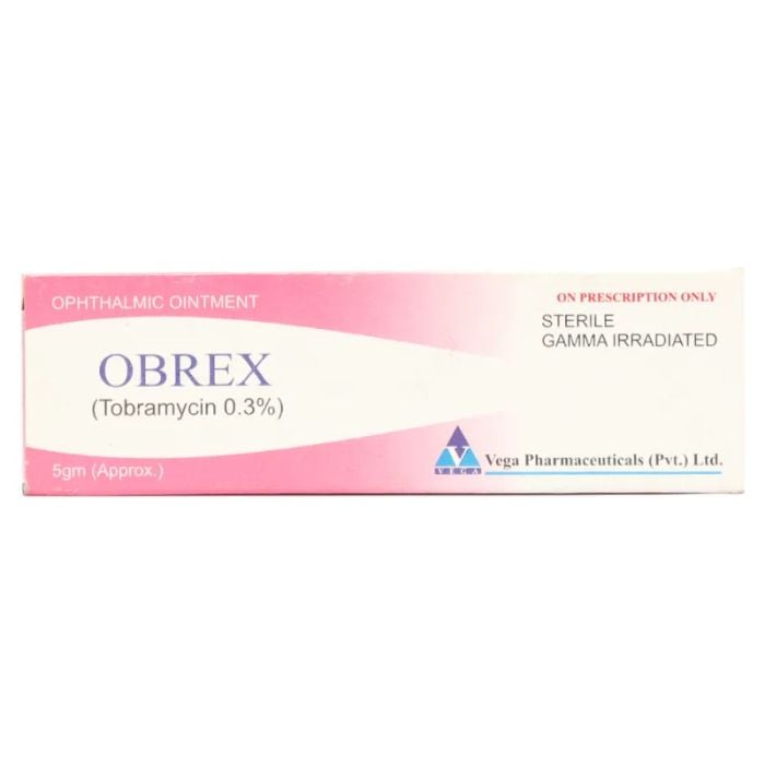 Obrex 0.3% Eye Oint 5grm
