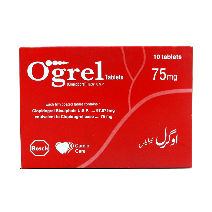 Ogrel 75mg Tablets 10s