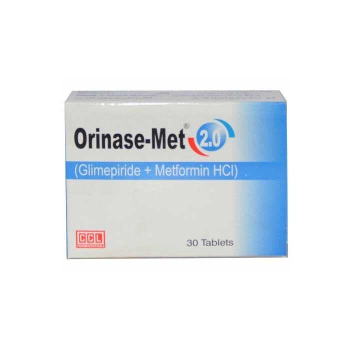 Orinase Met 2.0mg Tablets