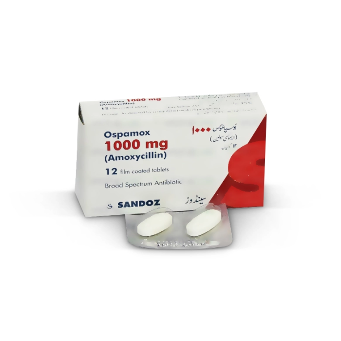 Ospamox 1000mg Tablets 12s