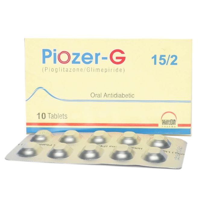 Piozer G 15 2mg Tablets