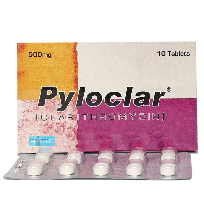 Pyloclar 500mg Tablets