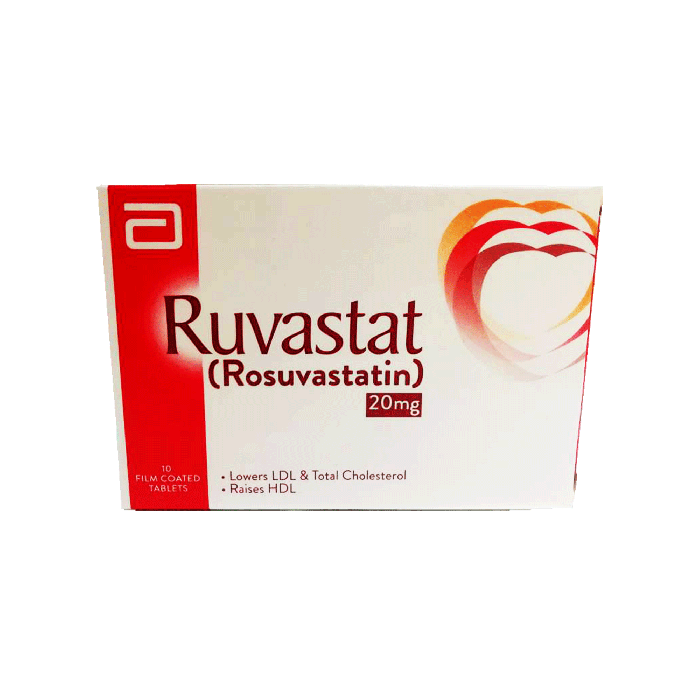 Ruvastat 20mg Tablets